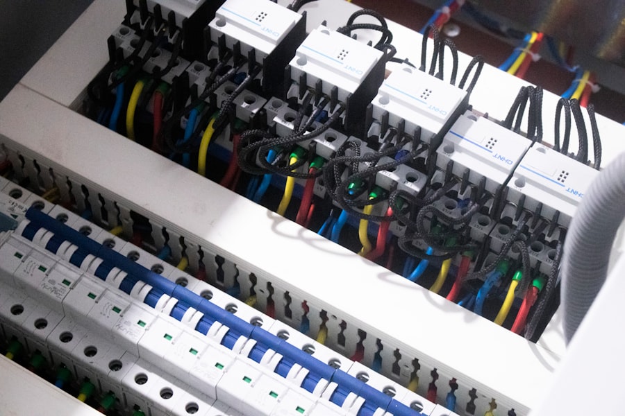 Breaker panel wiring